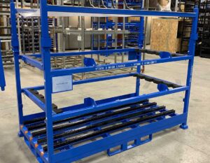 Rubber and XLPE Dunnage for Carts and Racks